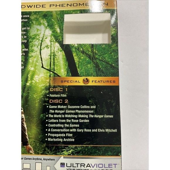 THE HUNGER GAMES - Jennifer Lawrence DVD, 2012 2-Disc Set NEW - Picture 11 of 12